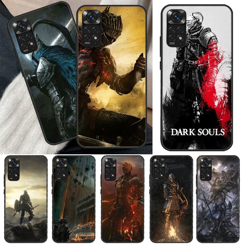 Game Dark Souls Case For Xiaomi Redmi Note 11 10 Pro 8 9 9S 10S 11S 9A 9C 10A 10C K40 K50 Gaming Cover