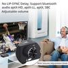192KHz Bluetooth DAC Dijitalden Analoğa Ses Dönüştürücü Bluetooth Ses Verici Alıcı aptX Düşük Gecikme ile Kulaklıklar İçin