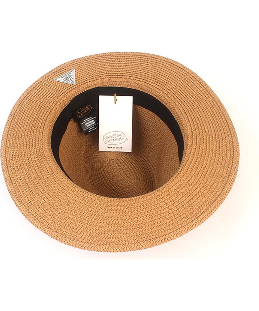Yunibeosyeolkemiseuteuli Summer Simple Beige Fedora Summer Fedora
