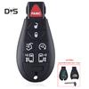 Online autopříslušenství 7 tlačítek Car Smart Remote Klíčenka s čipem ID46 pro Dodge Chrysler Jeep