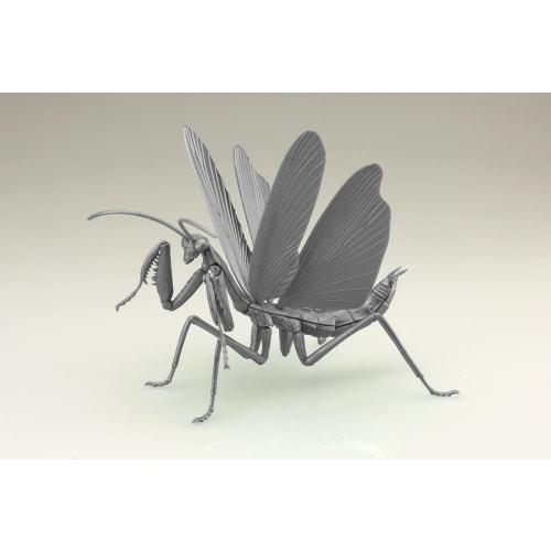 Free Research Series No. 23 EX-4 Living Creatures Giant Praying Mantis (Metallic Silver) Plastic Model
