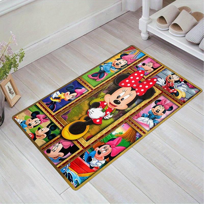 

1pc Backpack Minnie Rug Anti Slip, Non Shedding, Ideal for Living, Bedroom & Laundry Handcrafted Home Decor 60cm by 90cm