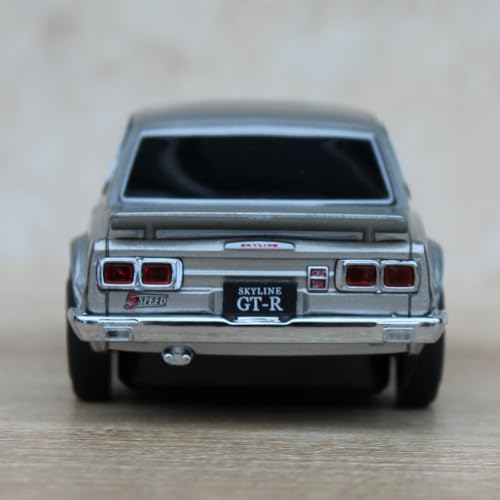 Wireless Bluetooth Mouse for Nissan Skyline 2000 GT-R Gunmetal Silver (also Known As Hakosuka)