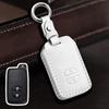 Genuine Leather Key Cover for Toyota Highlander and Land Cruiser (Old Models)