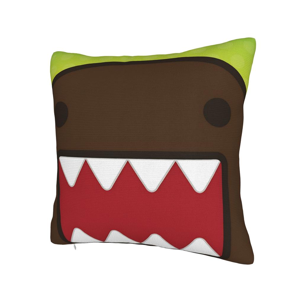 Domo Kun Pillowcase Merchandise Printing Cushion Cover Decorative Pillow Case Cover Living Room Multi Size