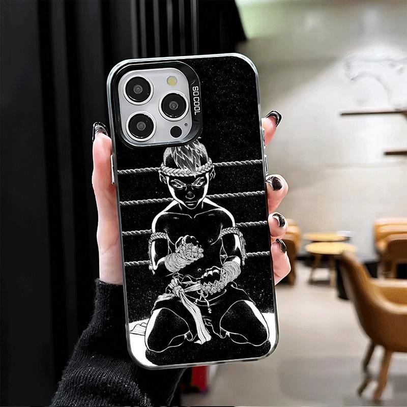 Muay Thai Fight Boxing Soft Phone Case for iPhone 15 16 17 Pro Max 17Air 16E 14 Plus 13 12 Mini Shockproof Cover Back Shell