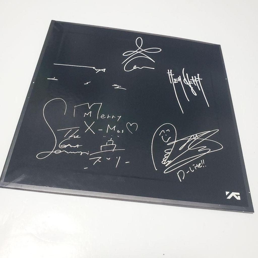 [USED] BIGBANG VIP JAPAN Membership Benefits Christmas Card