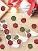 500 Sheets/roll of Merry Christmas Stickers, Label Stickers, Suitable for Homemade Gift Baking Packaging Envelopes.