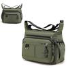 Oxfords Toted Bag for Men Shoulder Crossbody Handbag with Multi Pockets Zipper for Work Office Travel and Daily Use