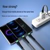3-in-1 Fast Charging Cable: 6A Speed for Apple, Android, and Type-C Devices