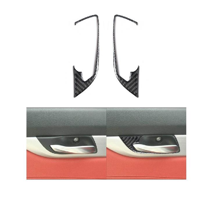 Car Styling Accessories Interior Carbon Fiber Overhead Console Wait Black Stickers Decorative Fit For BMW Z4 E89