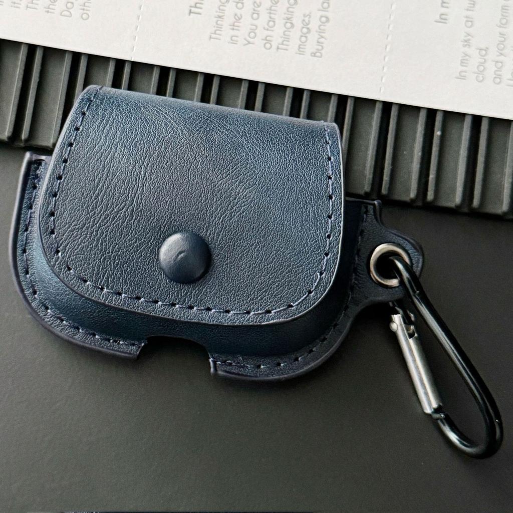 Black leather AirPods pro1 apple bluetooth headset case 1/1/1/1st generation protective case