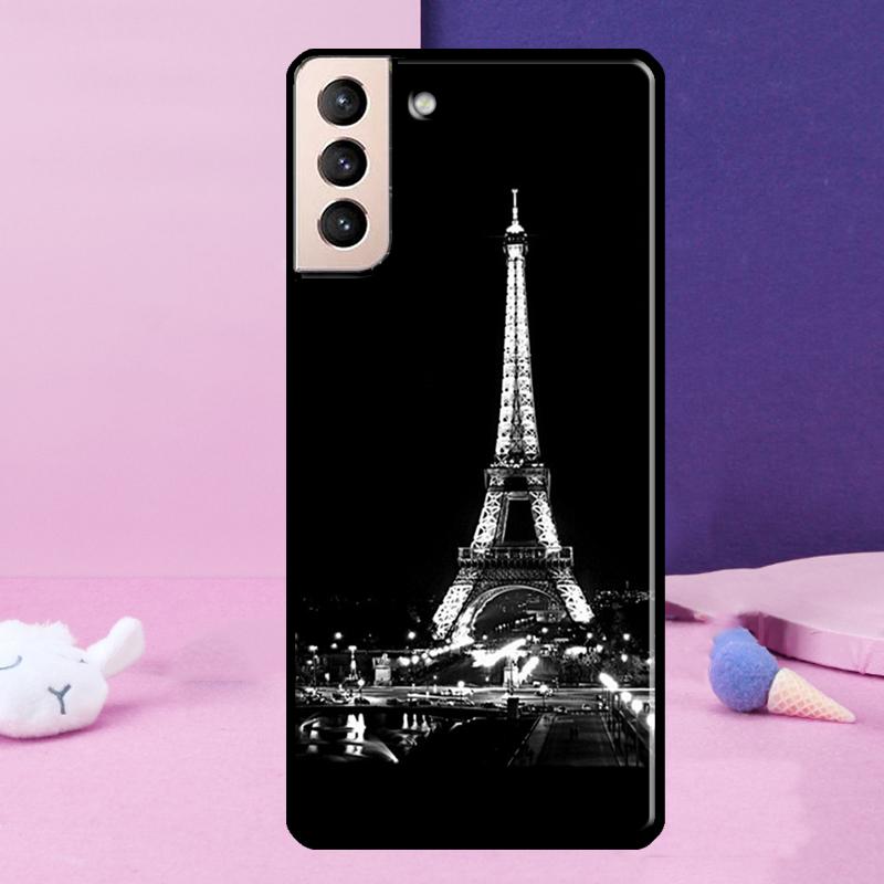 Eiffel Tower Paris Phone Case For Samsung Galaxy S25 S24 Ultra S9 S10 S20 S21 S22 Plus S23 FE S24 FE Cover