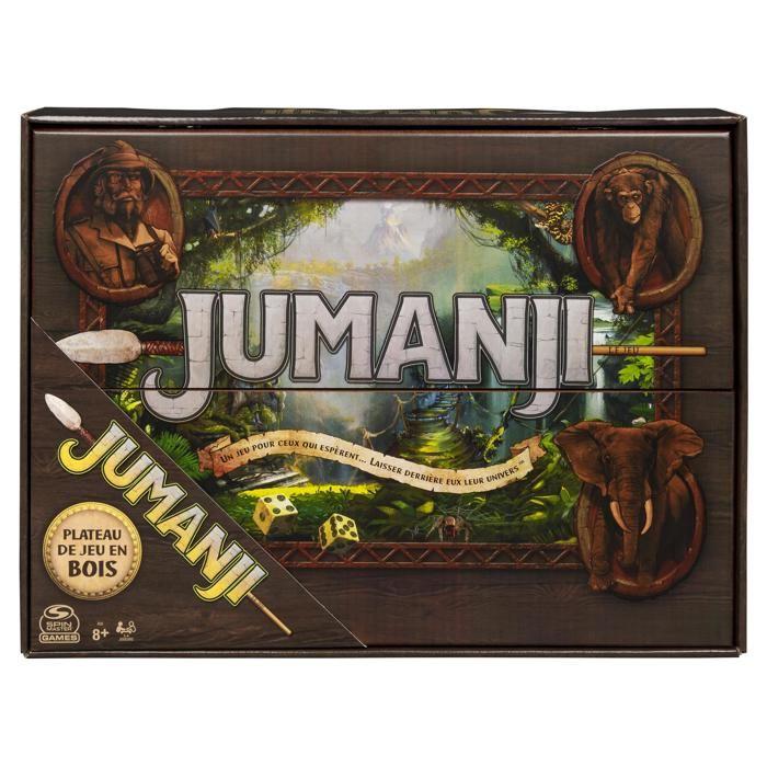 Jumanji Jeu De Société Plateau En Bois