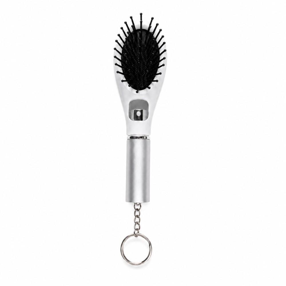 Hair Care Spray Massage Comb Multi-Function Hair Brush with Keychain Misting Hair Brush Outdoor
