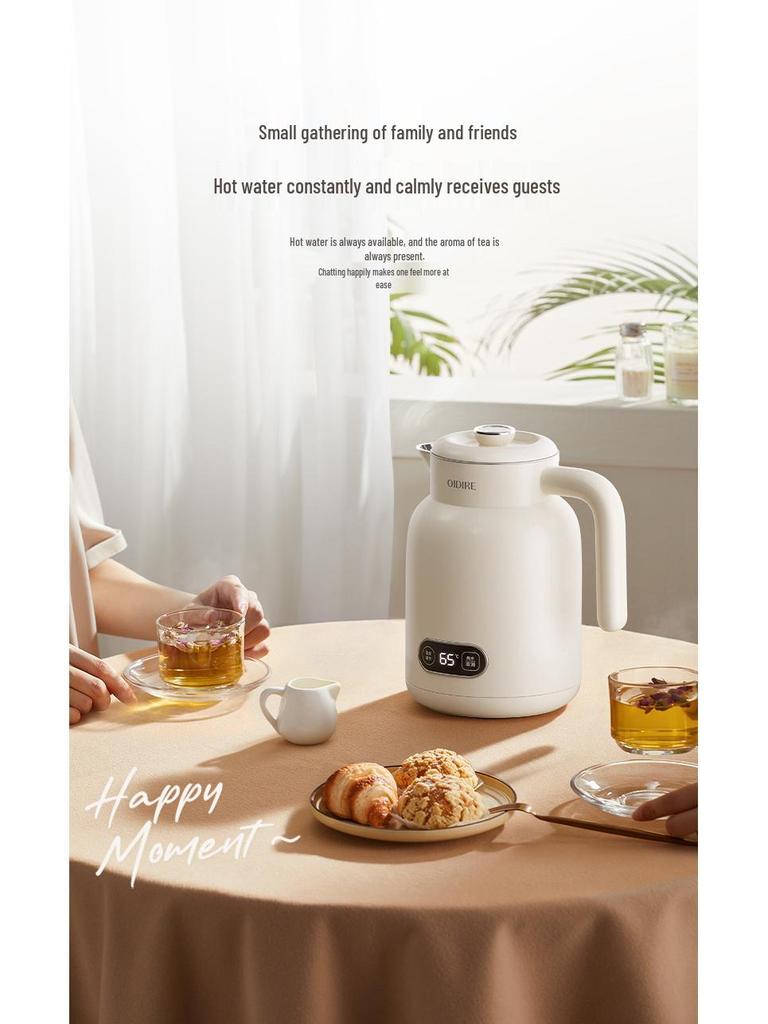 OIDIRE Smart Electric Kettle: 316 Stainless Steel, Thermostatic, Automatic Heat Preservation, Ideal for Brewing.