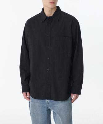Relaxed Natural Touch Shirt [Black]
