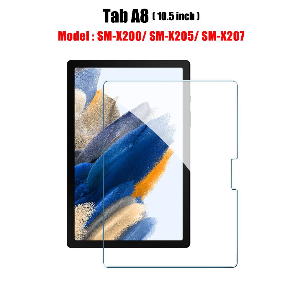 1pcs 9H Tempered Glass Screen Protector For Samsung Galaxy Tab A8 A9 Plus S6 Lite S7 S8 S9 FE Tablet Accessories Protective Film