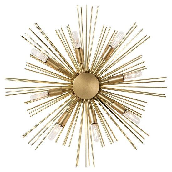 Wall Lamp Sconce Light 8 Light Wall Sconce Wall Light Fixtures Brass Sputnik Sconce Wall Lamp