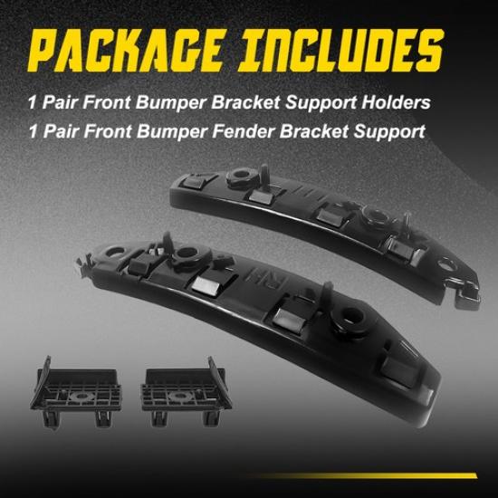 Front Bumper Bracket Fender Retainer & Bracket Support For Tesla Model 3 17-