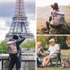 Portable Foldable Pet Backpack - Breathable, Wear-resistant Oxford Cloth for Cats and Dogs