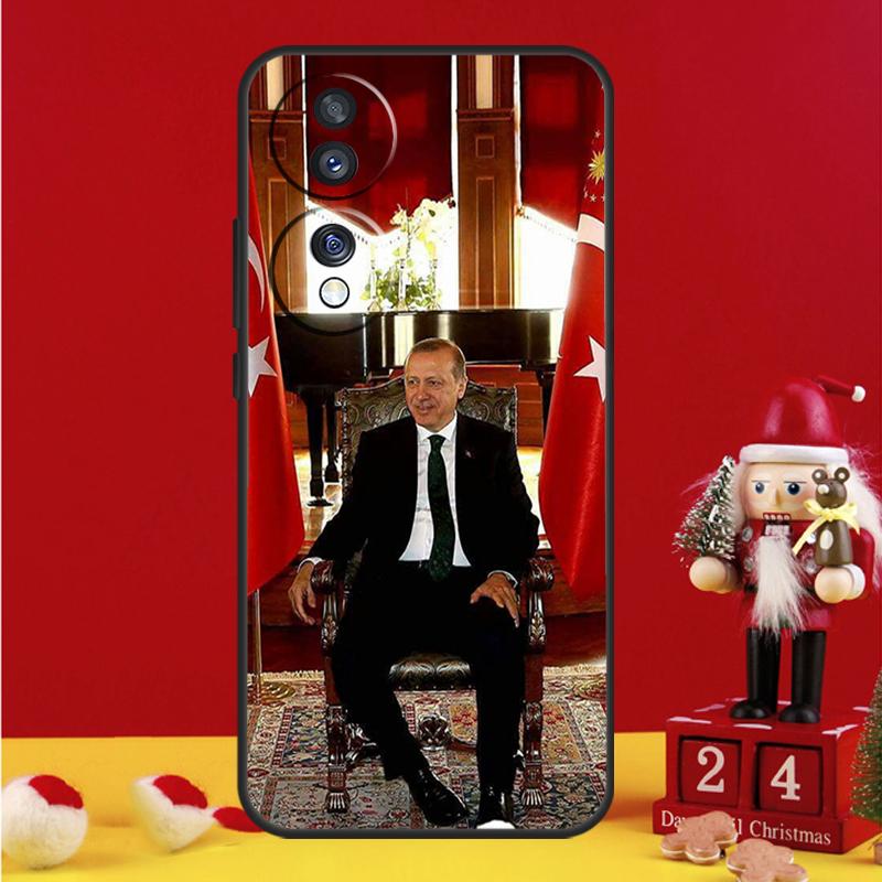 President Turkey Recep Tayyip Case For Honor Magic 8 5 6 7 Pro Honor Win RT 50 70 90 200 400 Lite X8c X9b X9c X9a X9d Cover