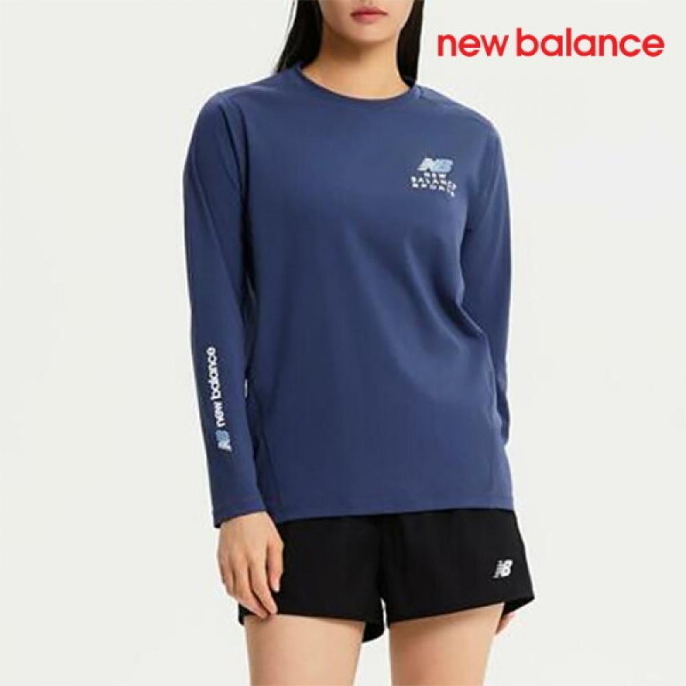 

New Balance Базовая рашгард с длинным рукавом H24 Nbnde22613 FREE/L