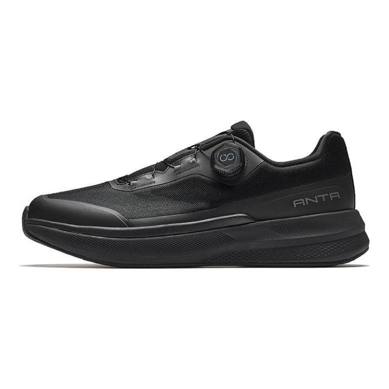 Anta Men Shenxing 12 Pro Commute Low Training Shoes Basic Black 112537711-1 41