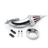 Motorcycle Parts Air Cleaner Kits Intake Filter for Yamaha Vstar V-Star 650 All Year 1986-2012 CHROME