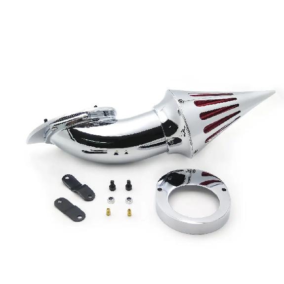Motorcycle Parts Air Cleaner Kits Intake Filter for Yamaha Vstar V-Star 650 All Year 1986-2012 CHROME