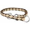 Collar - DOG COPENHAGEN - Trixie - Semi-Strangler - Size S - Brown/Beige