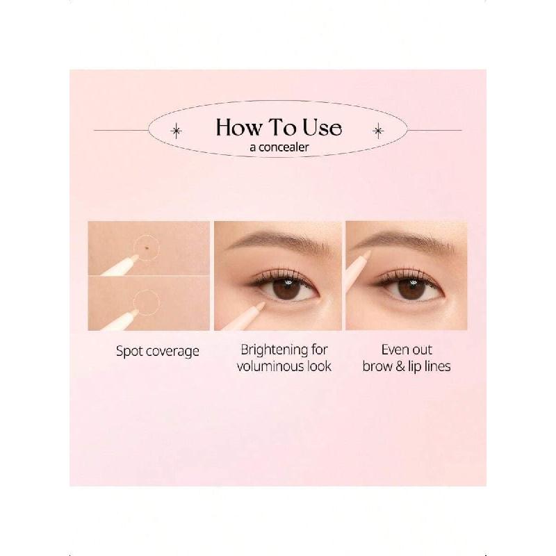 Peripera Stick Ombre à Paupières Duo Sugar Twinkle 4ml Formule Irisée Mate Double Embout, Effet Flouté Transparent, Texture Crémeuse Estompable, Longue Tenue,