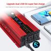 Inverter per auto portatile ad alta potenza Convertitore di energia solare Display digitale intelligente a LED Trasformatore di tensione