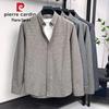 Pierre Cardin Men's Plaid Cotton Long Sleeve Shirt