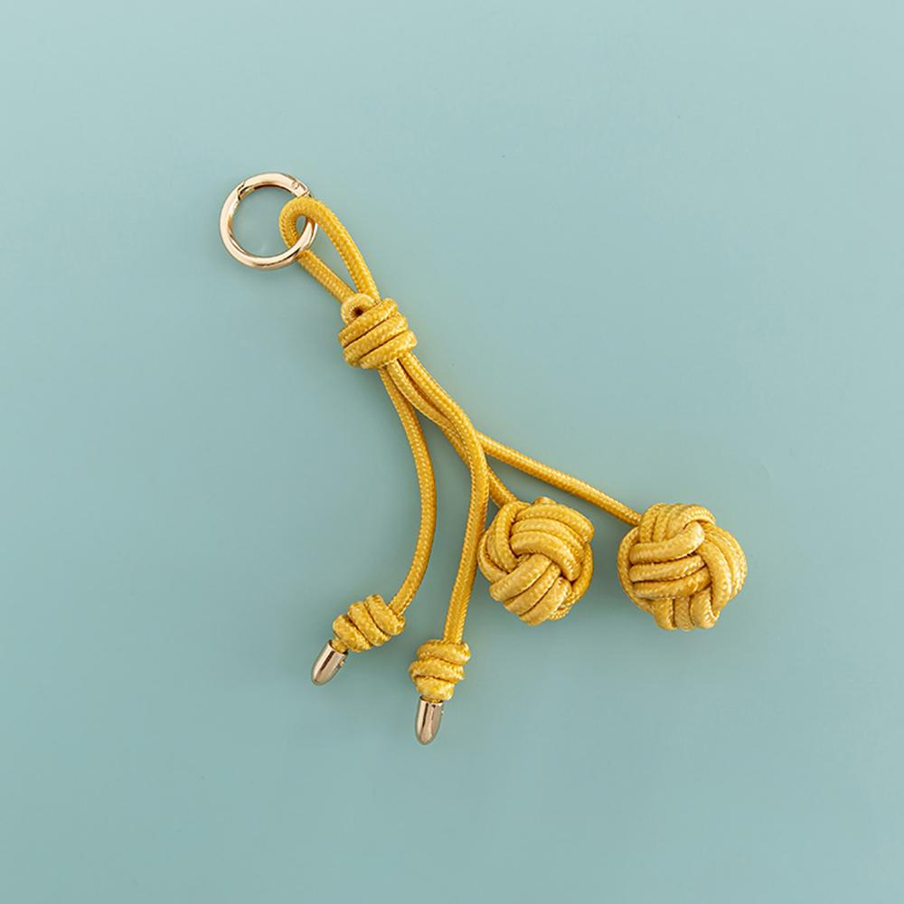 Modefarben Ball Seil Telefon Ornament Taschenanhänger Handgewebtes Seil Autoanhänger Schlüsselanhänger INS Volleyball Taschenanhänger Zubehör