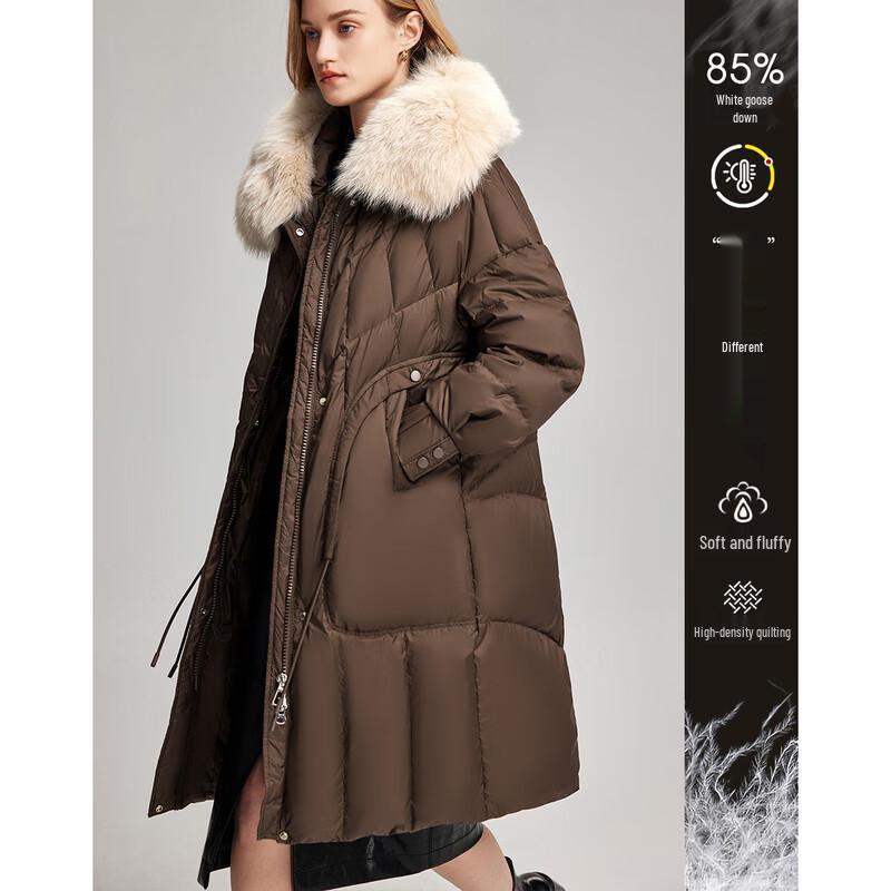 

Sisui Nianhua Жіночий елегантний пуховик середньої довжини з гусячого пуху Y145015Y1 L