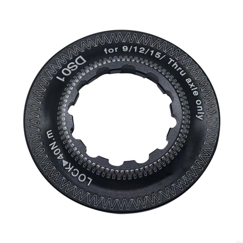 

High Strengths Aluminum Centerlock Disc Lockring for 9mm 12mm 15mm Axles чорний