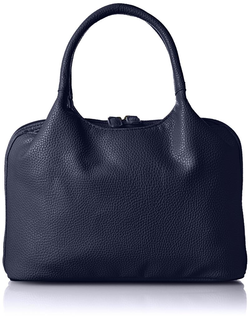 OFS Women's Navy Tote Bag, 1802-4J74-01, 3-Layer Construction with Multiple Pockets