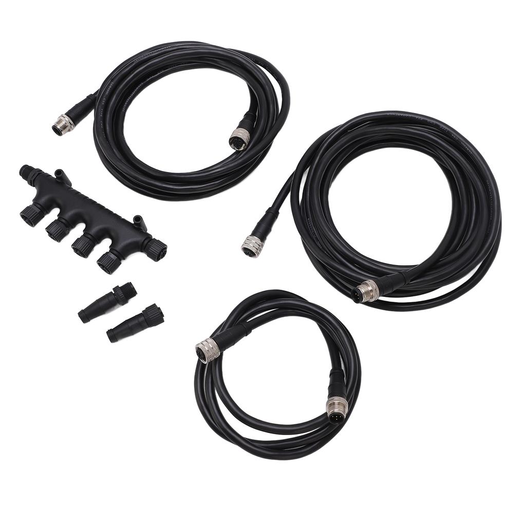 Marine NMEA 2000 Starter Kit Cable Connector Termination Combination ABS Rustproof Universal