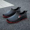 Low-top Rain Shoes Men's Outdoor Waterproof Shoes Non-slip Fashion Kitchen Work Shoes Fishing Car Wash Rubber Shoes