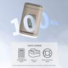 Camping Light Electric Air Pump 100LM Handheld Air Compressor USB Rechargeable 3 Lighting Modes for Inflatable Cushions Air Beds