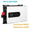 Pure Sine Wave Inverter 6600W 10000W Solar Power Inverters DC 12V 24V To AC 220V 230V 50HZ Charger Voltage Converter