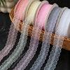 3cm50 Size Hollow Lace Ribbon Flower Bouquet Packaging Material Cake Ribbon Satin Diy Bow Ribbon
