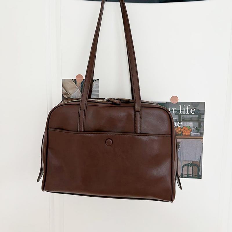 

FLYING STARS Brand Large Capacity Tote Bag For Commuting To Work Style Fashionable Retro Shoulder Bag Women Armpit Handbag 30cmX23cmX7.5cm