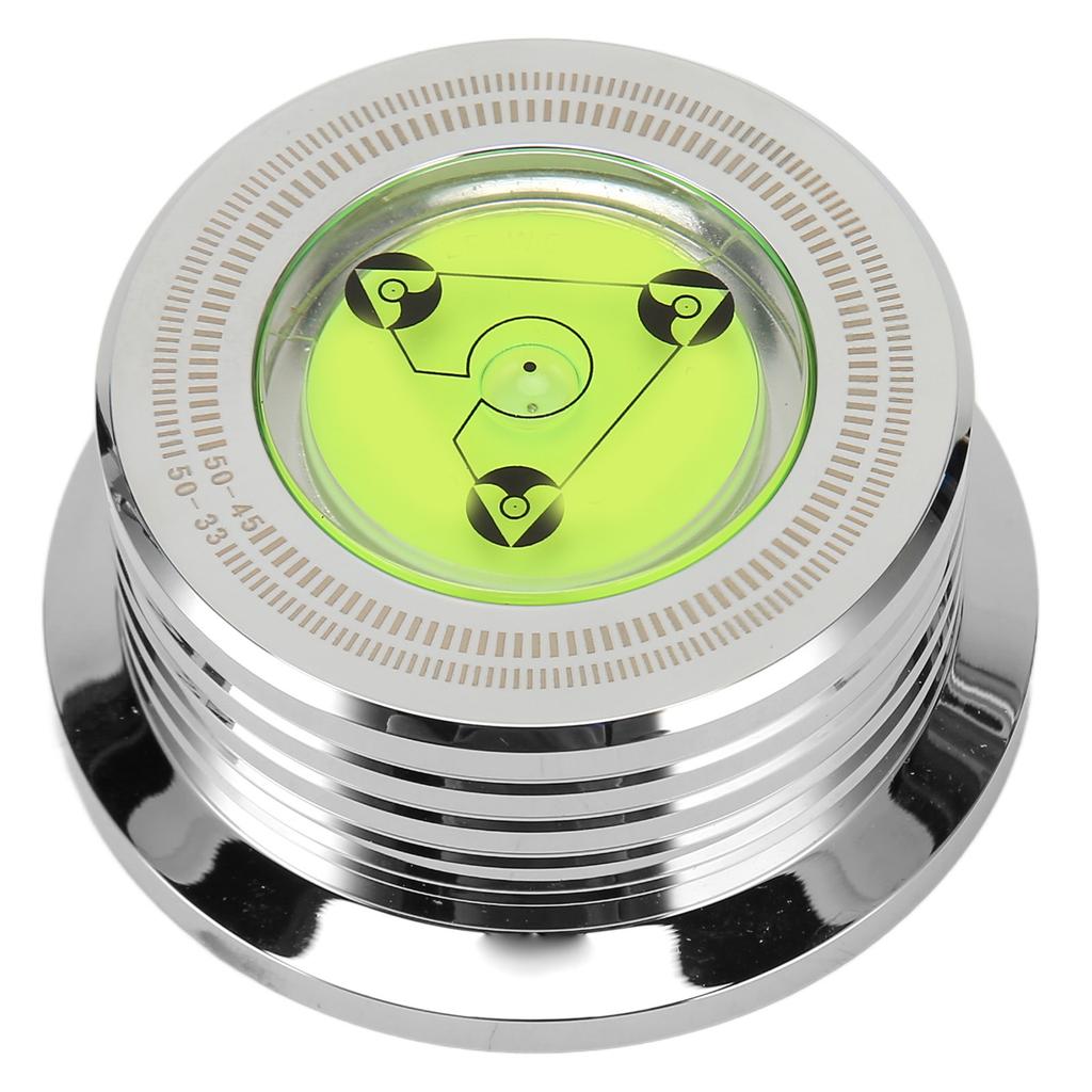 Record Weight Stabiliz Professional 50Hz 45rpm Turntable Disc Stabiliz with and Speed Measurement