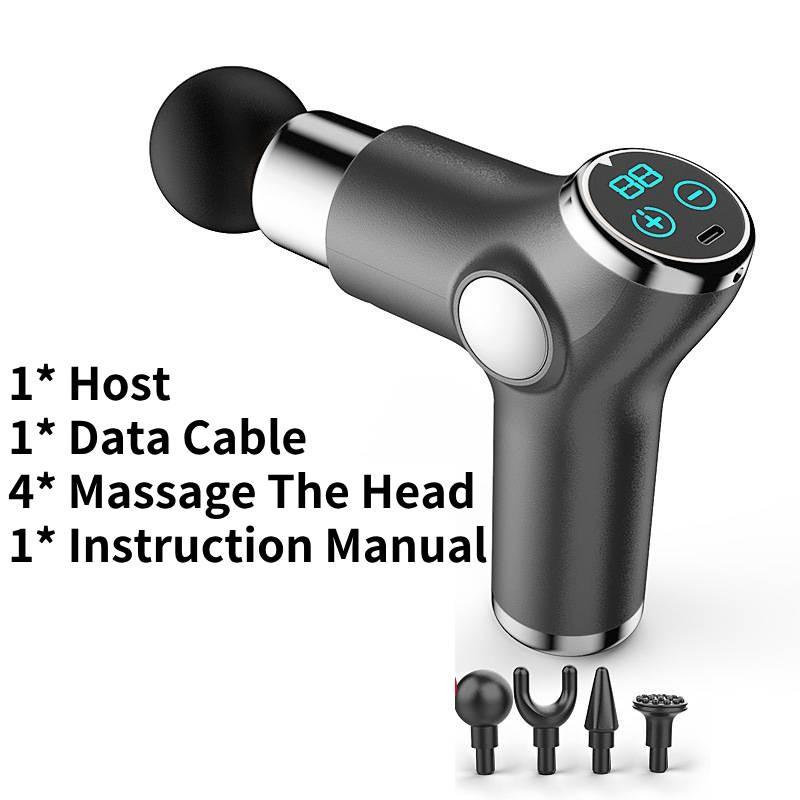 

Premium Mini Massage Gun Portable Lcd Muscle Relaxation Device With Multiple Speed Settings