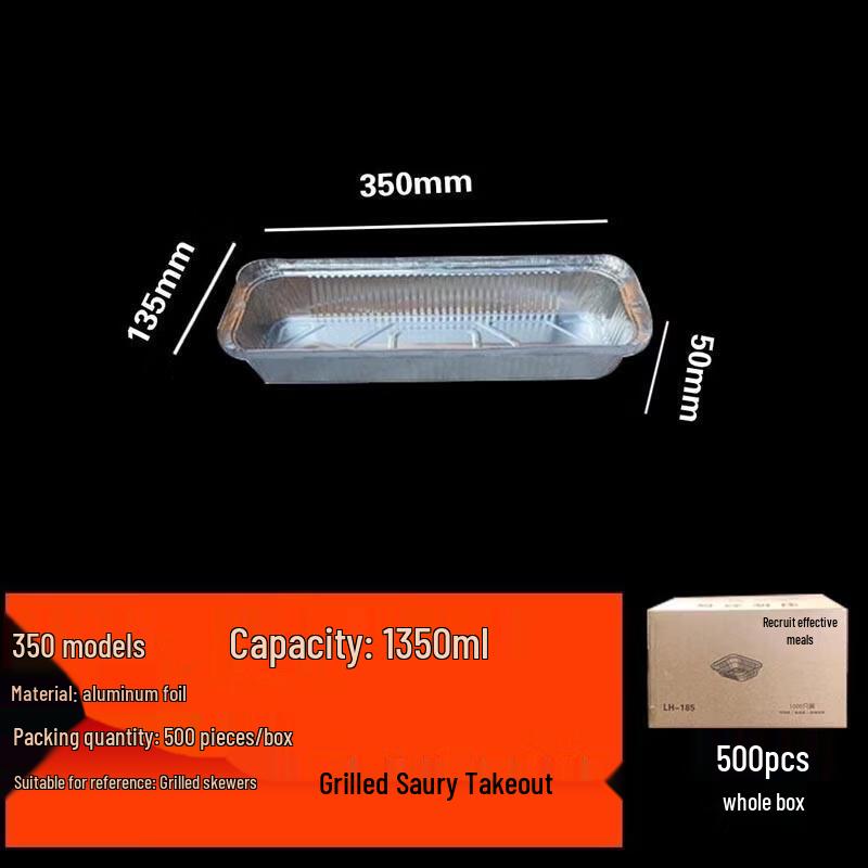 ZLIII Disposable Aluminum Foil Food Containers