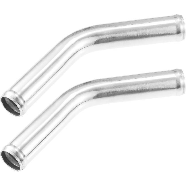 

ACROPIX 32mm 1.25 OD 4 100mm Leg Length Universal Car Aluminum Alloy Tube Intercooler Pipe 45 Degree Bend Elbow Air Intake Joiners Tubing - Pack of OD 1.35