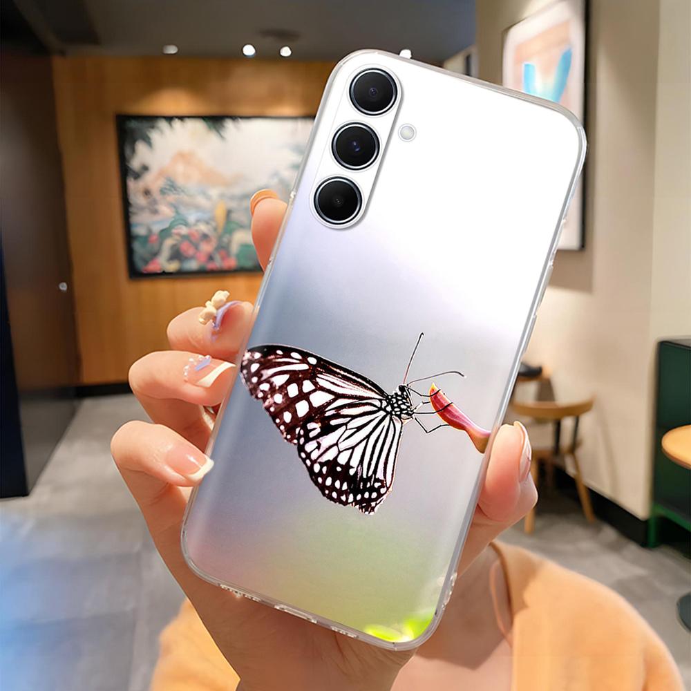 6.7" For Samsung A36 SM-A366E Case Painted Pattern Soft Clear Silicone TPU Cover on For Samsung Galaxy A36 5G A366 Cases Fundas