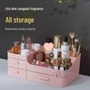 Drawer-Style Makeup & Skincare Organizer with Multi-Grid Compartments